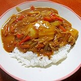 綺麗になる山芋入り白菜カレー